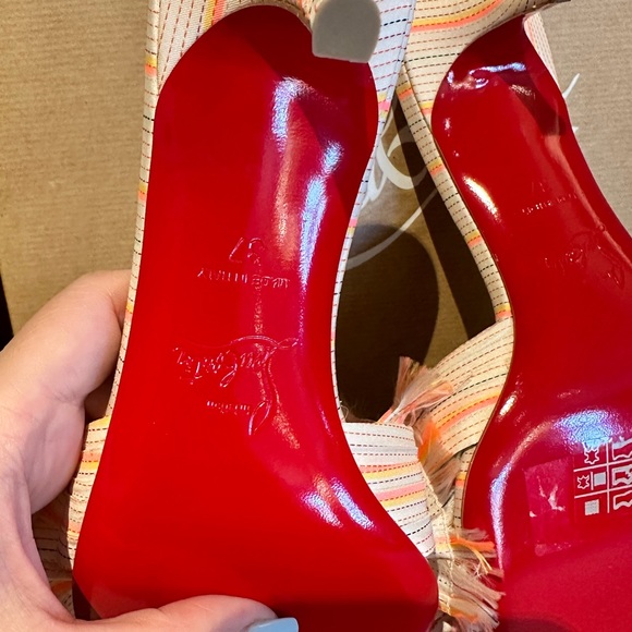 New Authentic Christian Louboutin Jewel Bow Sandals - Picture 8 of 8